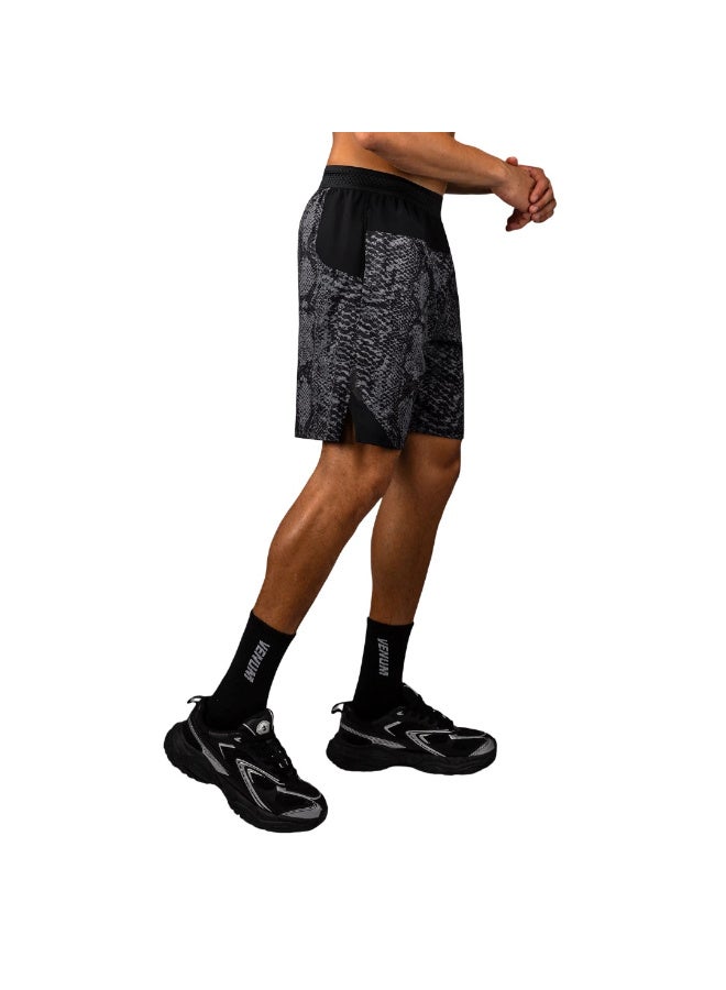 VENUM G-FIT SCALES TRAINING SHORTS BLACK/CHARCOAL GREY - Image 2